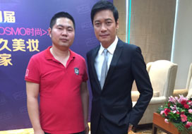 广州one游戏与明星合影